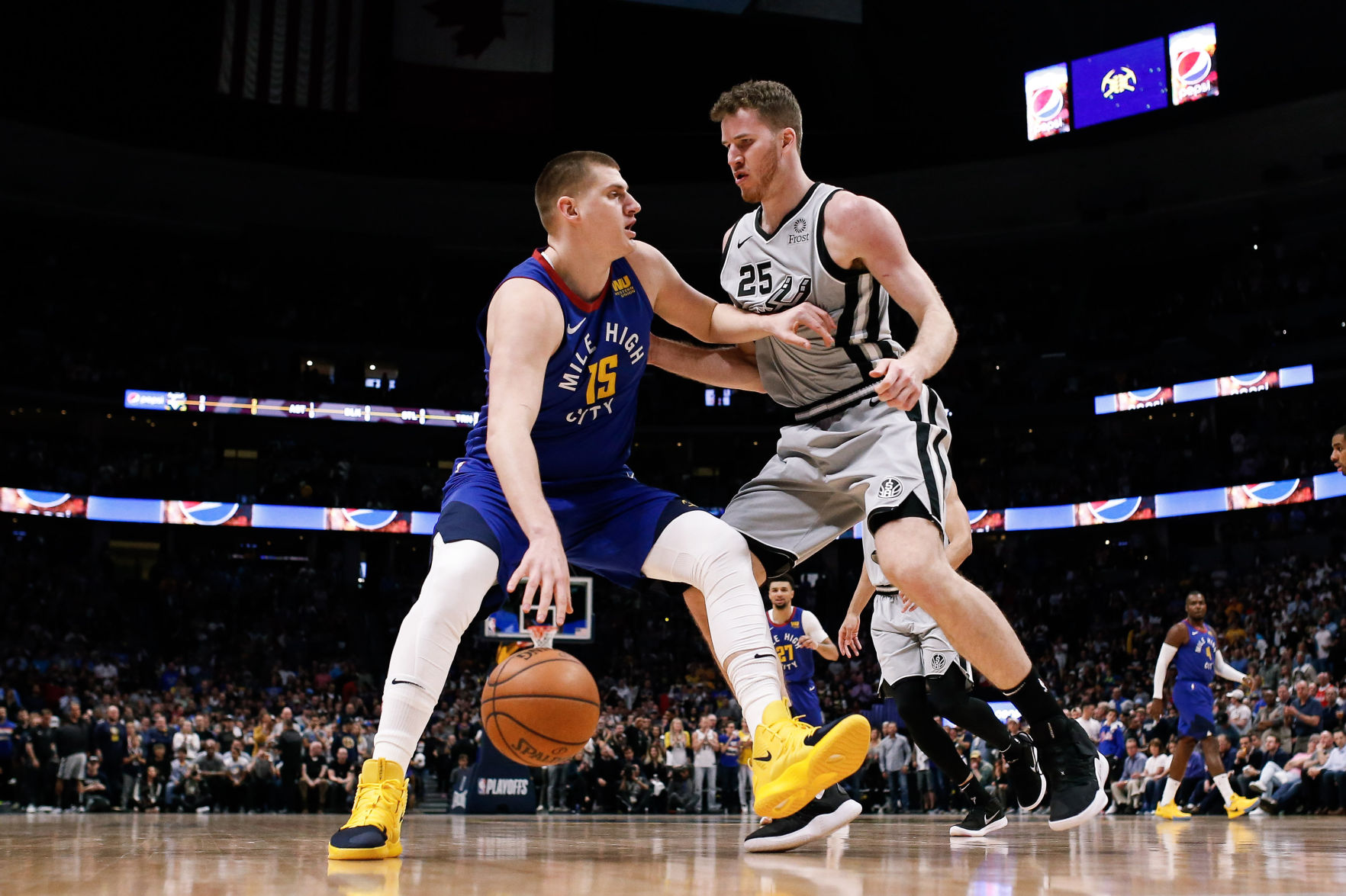 NBA: Playoffs-San Antonio Spurs at Denver Nuggets